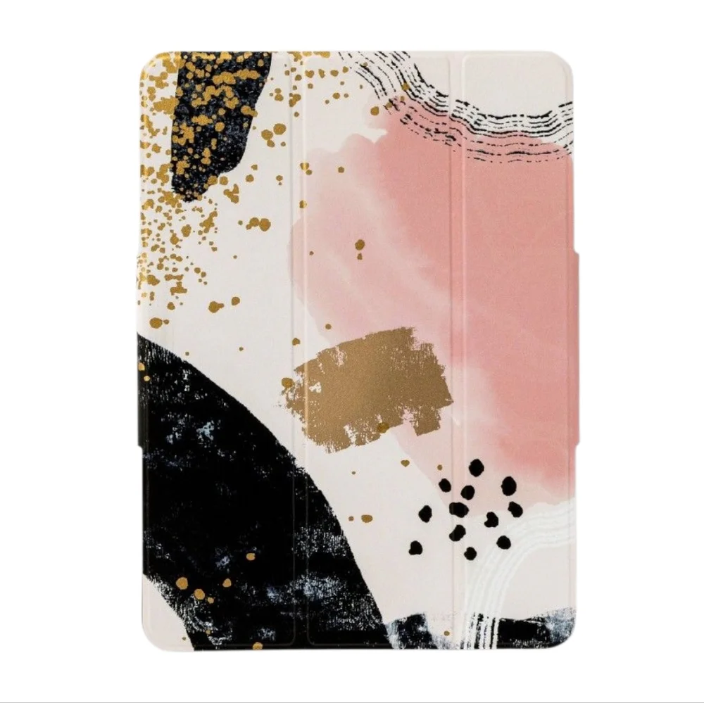 Heyday Abstract Pink and Gold Tablet Case